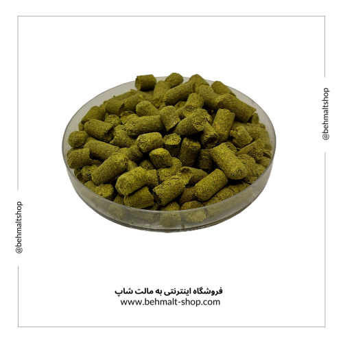 رازک میتل فرو Mittelfrüh Hallertauer آلمانی - پلت شده (100 گرمی) رازک میتل فرو Mittelfrüh Hallertauer آلمانی - پلت شده (100 گرمی)