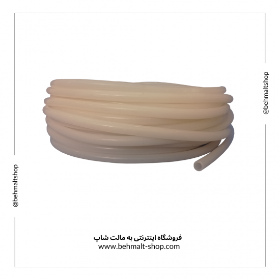 شیلنگ متری سیلیکونی فودگرید10در15-قطر داخلی 10mm و قطر کل 15mm