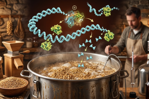 بتا آمیلاز (Beta Amylase) چیست؟ راهنمای کامل نقش آن در ماءالشعیرسازی خانگی